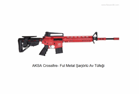 AKSA Crossfire- Ful Metal Şarjörlü Yarı Otomatik Av Tüfeğ 02