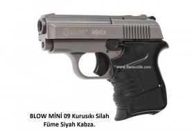 BLOW MİNİ 09 Kurusıkı Silah Füme Siyah Kabza.