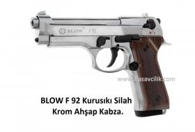 BLOW F 92 Kurusıkı Silah Krom Ahşap Kabza.