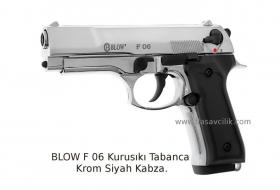 BLOW F 06 Kurusıkı Tabanca Krom Siyah Kabza.