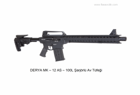 DERYA MK – 12 AS – 100L Şarjörlü Otomatik Av Tüfeği